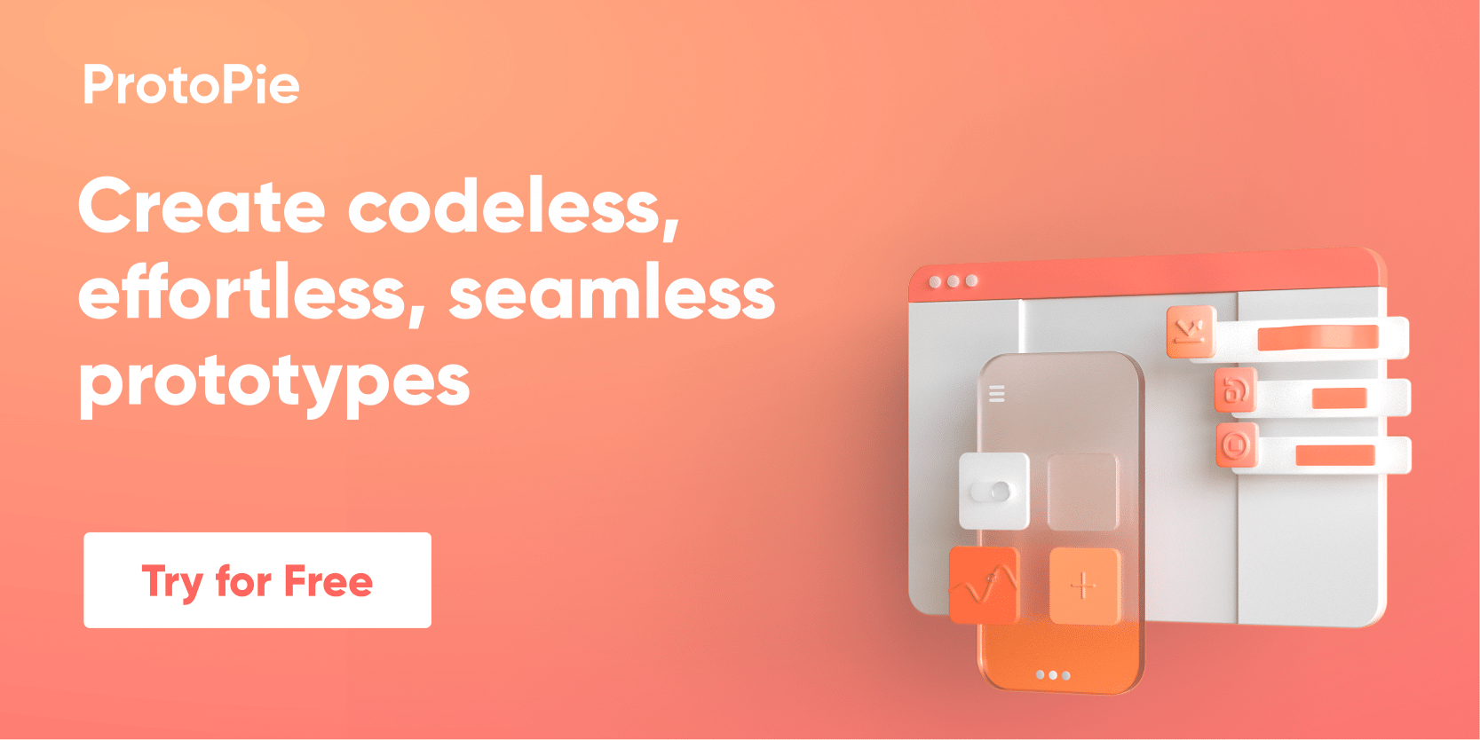 Create codeless, effortless, seamless prototypes with ProtoPie